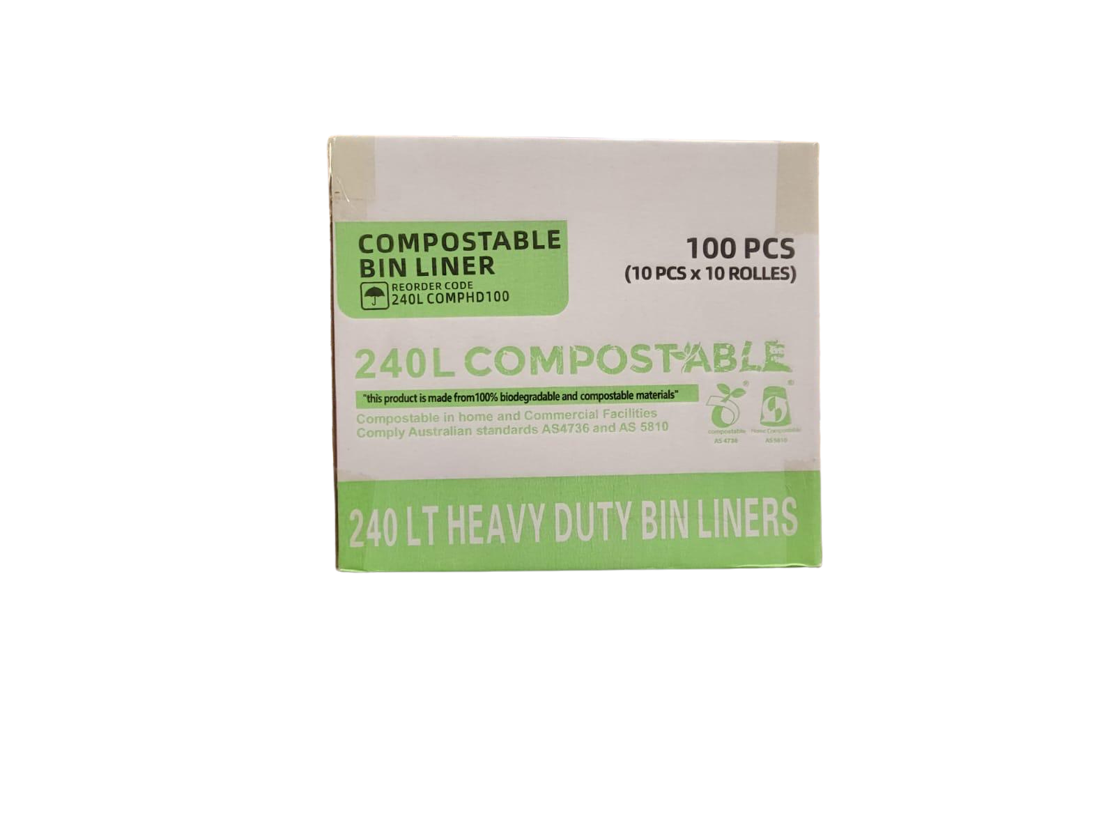 240L Compostable Bin Liner