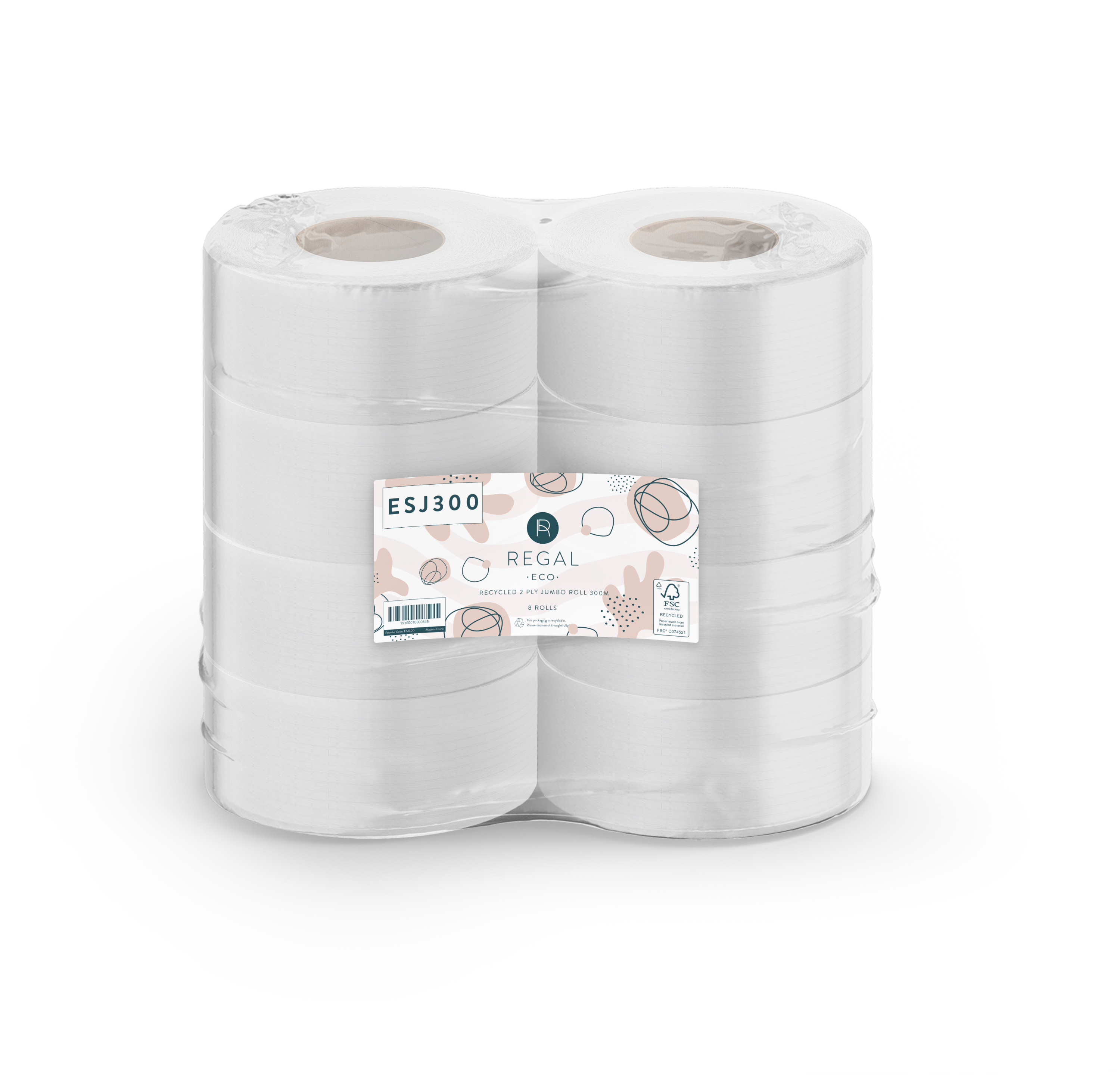 Regal Eco Recycled 2 Ply Jumbo Roll